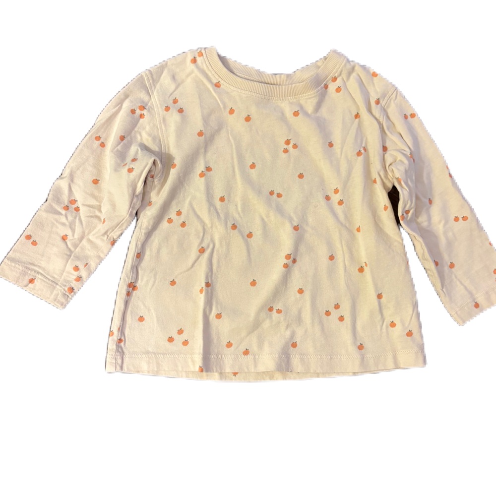 Zara Kids Cream Long Sleeve Shirt - 2-3 years